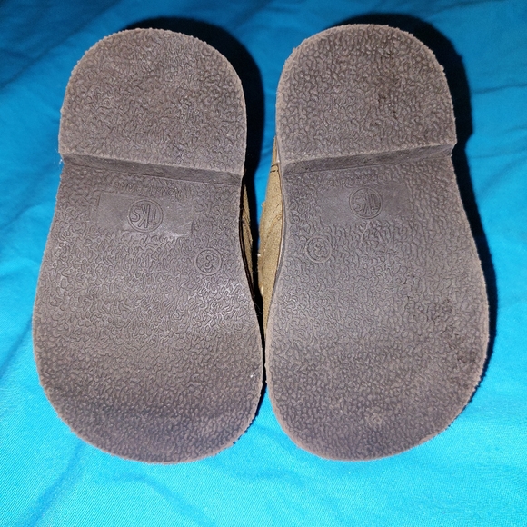 TKS Tan Velcro Infant Boots - Picture 5 of 6